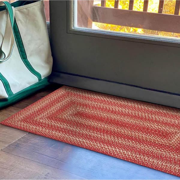 Kitchen Rugs Apple Pie 20 in. x 30 in. Jute Indoor Mat