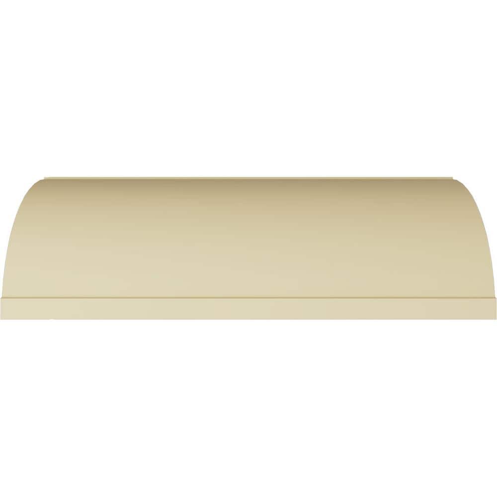 Primed White Polyurethane Geometric Crown Moulding Sample