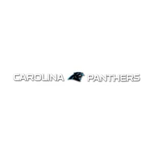 Carolina Panthers Sun Stripe 3.25 in. x 34 in. Windshield Decal