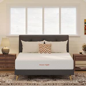 Lucid Comfort Collection SureCool 12in. Firm Gel Memory Foam Tight Top  Queen Mattress LUCC12QQ45MF - The Home Depot