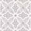 Colusa, Off Beat Ethnic Violet Geometric Floral Paper Strippable Wallpaper Roll (Covers 56.4 sq. ft.)