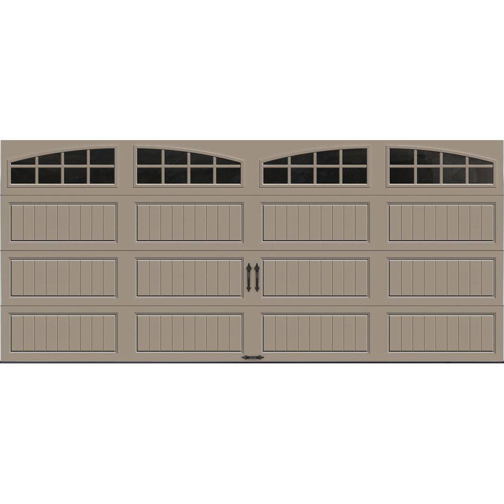 Gallery Steel Long Panel 16 ft x 7 ft Insulated 18.4 R-Value  Sandtone Gara