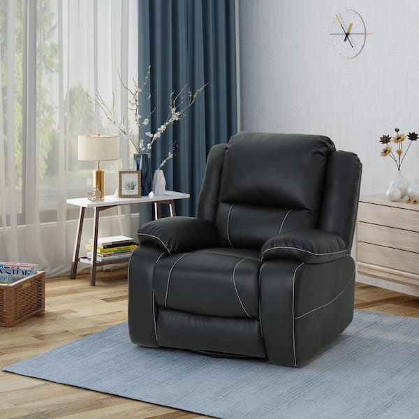 Big and best sale tall swivel recliner