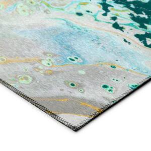 Copeland Emerald City 5 ft. x 7 ft. 6 in. Abstract Area Rug