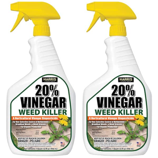Harris 32 oz. 20% Vinegar Weed Killer (2-Pack)