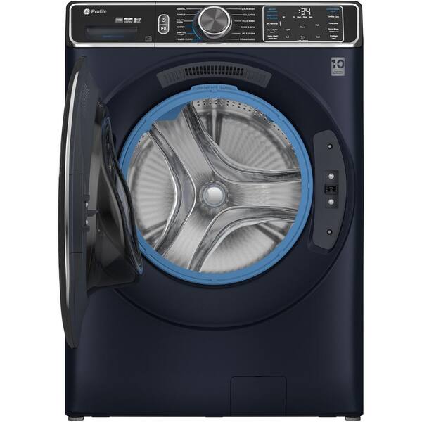 Profile 5.3 cu. ft. Smart Front Load Washer in Sapphire Blue w/OdorBlock  UltraFresh Vent System, Microban, Tier 2 EStar