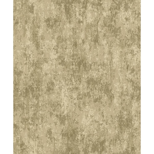 Unbranded Lustre Collection Bronze Industrial Concrete Metallic Finish Paper on Non-woven Non-pasted Wallpaper Roll