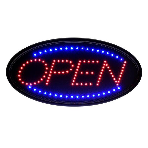 OPEN Neon Sign LED Light Store Door hanger "OPEN" light 