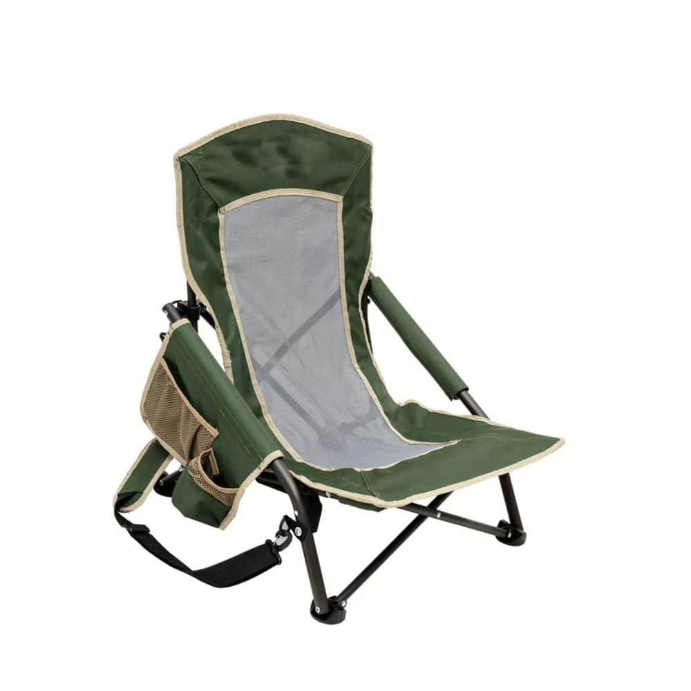 Green Steel Portable Folding Camping Chair for Outdoor, Beach, Lawn, Camp and Picnic price history on PriceWatchPro
