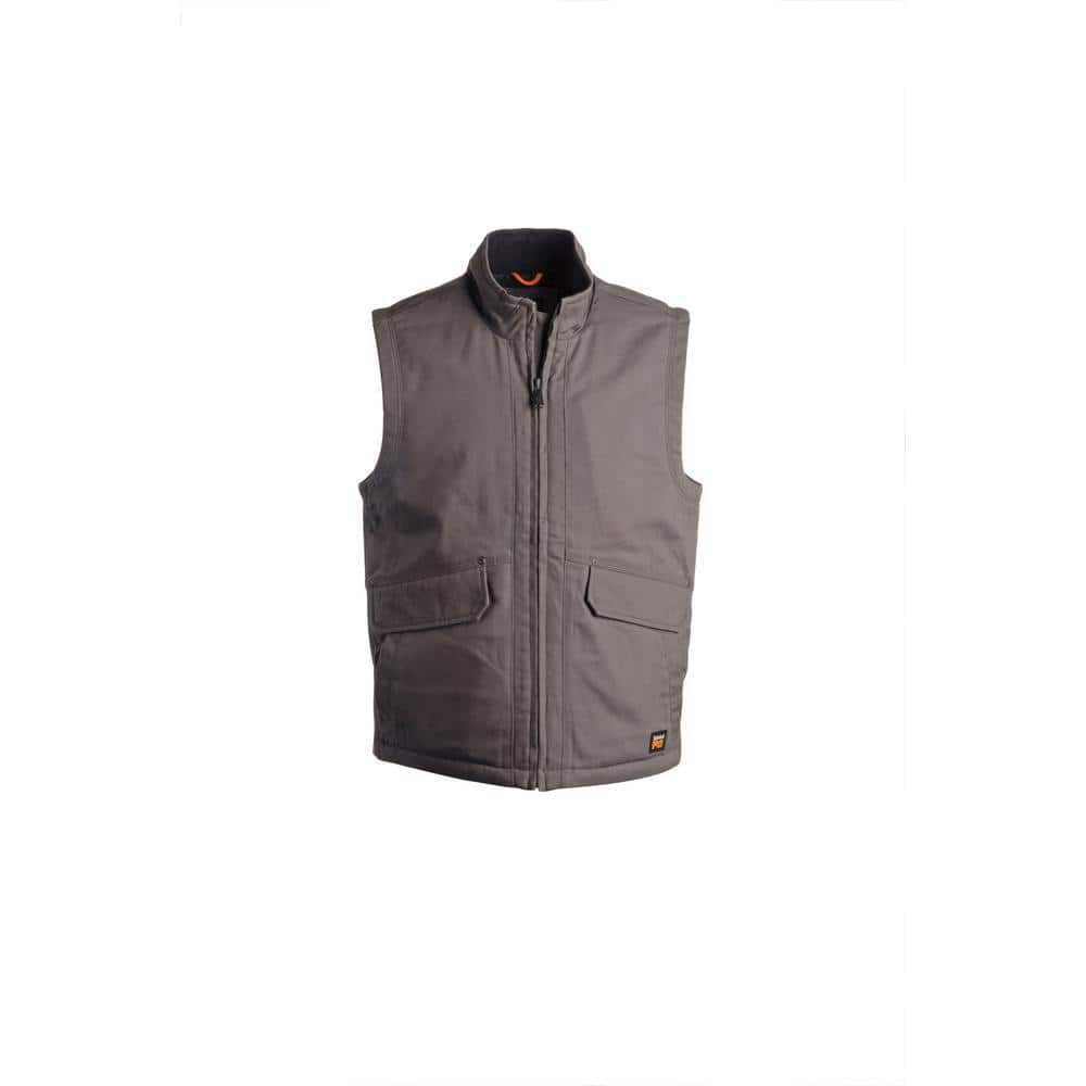 Timberland Pro 8 Series Mens Xl Gunmetal Insulated Work Vest