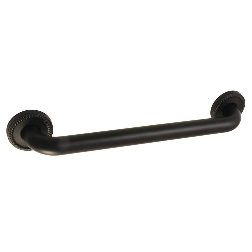 Kingston Brass Laurel 16 In. X 1-1 4 In. Grab Bar In Matte Black 