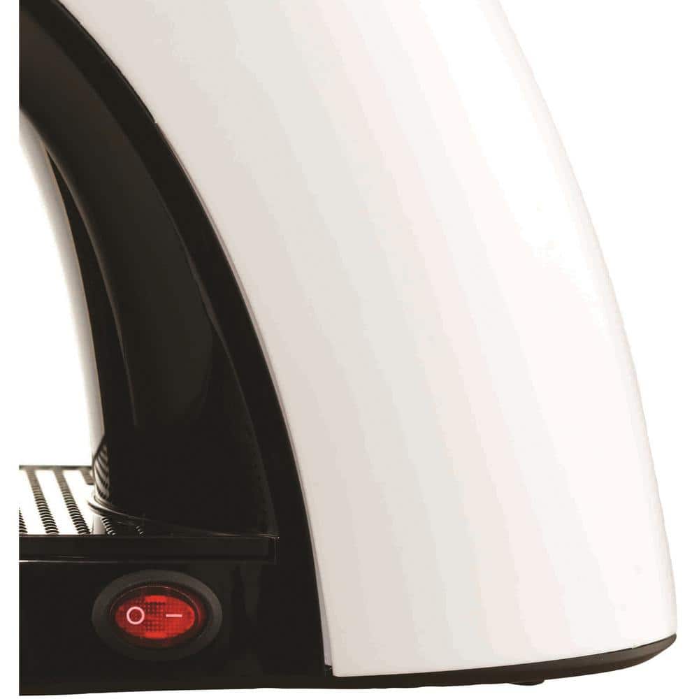 White Single Serve Coffee Maker with Permanent Filter