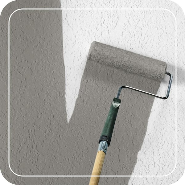 1 gal. #PFC-69 Fresh Cement Satin Interior/Exterior Masonry, Stucco and Brick Paint