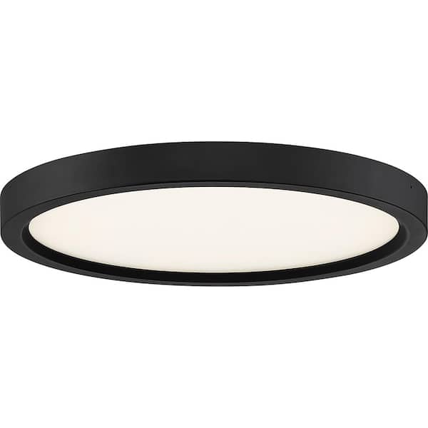 Quoizel Outskirts 11 in. Oil Rubbed Bronze LED Flush Mount