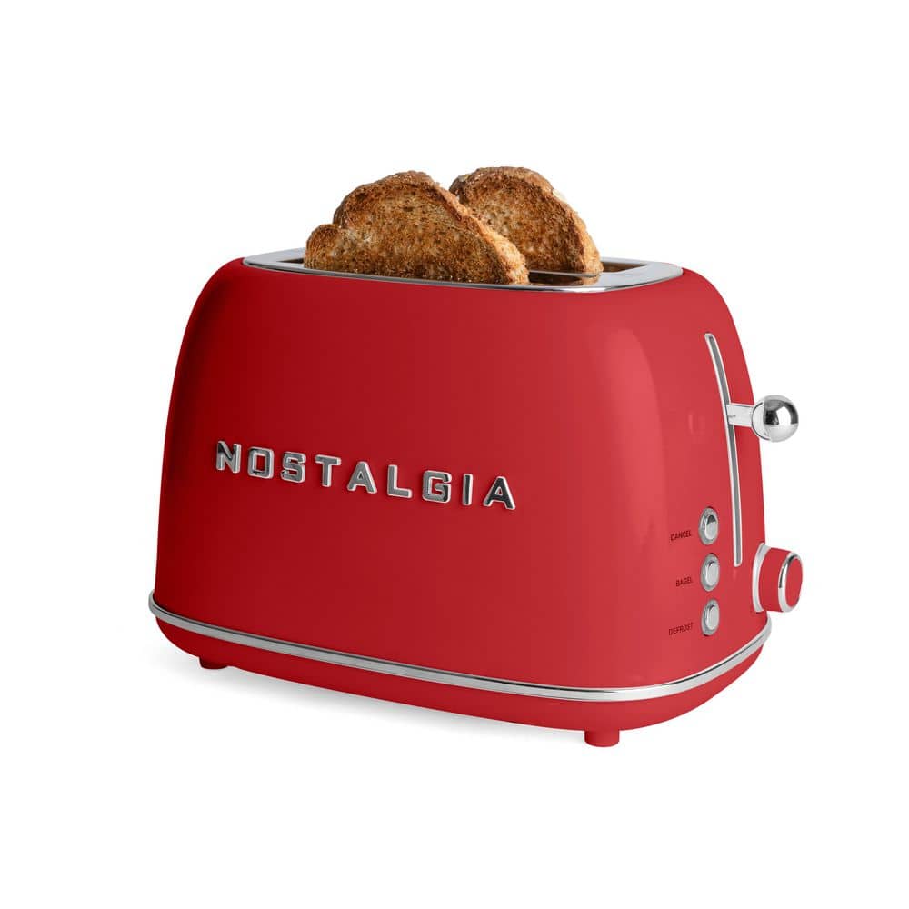 Classic Retro 825W Red 2-Slice Toaster price history on PriceWatchPro