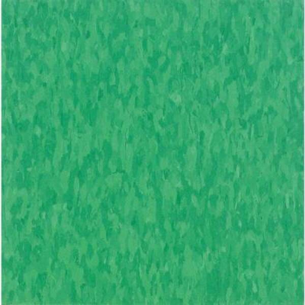 Armstrong Take Home Sample - Imperial Texture VCT Grabbin Green Commercial Vinyl Tile - 6 in. x 6 in.