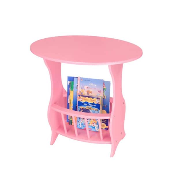 Homecraft Furniture Pink Magazine End Table