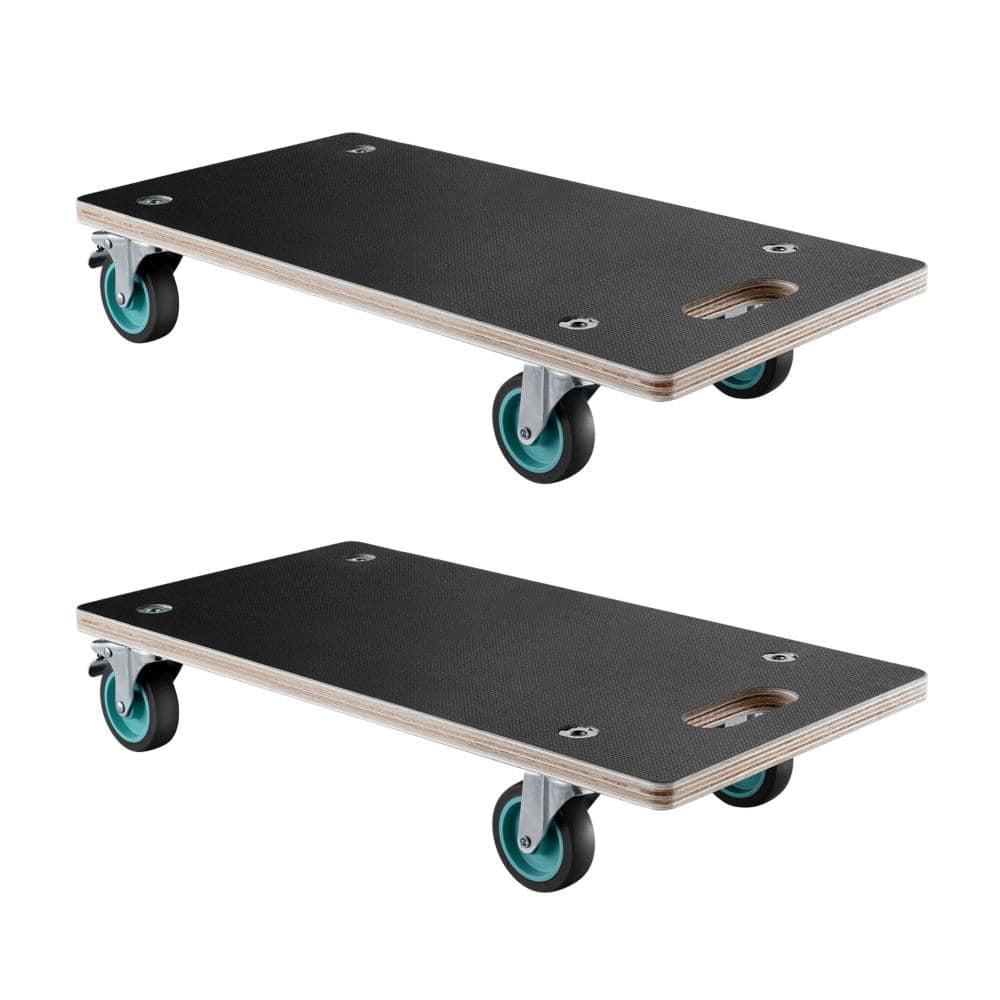Avex 2 Pack 551 lb. Load Capacity Furniture Moving Dollies with 4 TPR Silent Wheels price history on PriceWatchPro