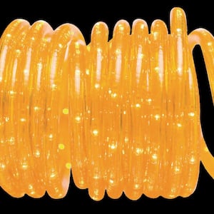 18 ft. 50-Light Gold Rope Light