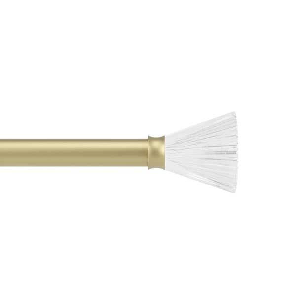 Umbra Tutu 1 in. 42 in. - 120 in. Single Rod in Gold