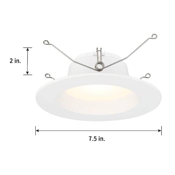 Designers Fountain White Gimbal Recessed Light Trim (Fits Housing Diameter: 6-in) Designers Fountain White Gimbal Recessed Light Trim (Fits Housing Diameter: 6-in)