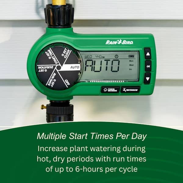 ⚠️ar1⚠️ Rain Bird Electronic Hose Timer 1ZEHTMR - The Home Depot