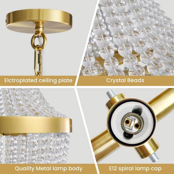 PORTIA Venetian Glass Chandelier 26 – Luxe Light & Home