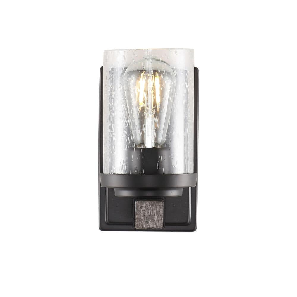 Bungalow Oil-Rubbed Bronze Cylinder LED Vanity Light