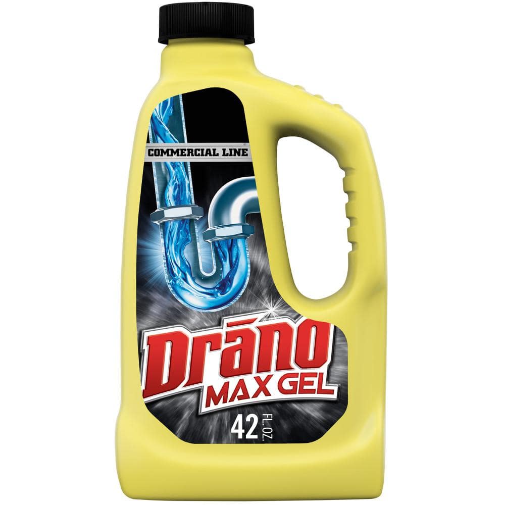 Drano Ultra Max Gel Clog Remover, 80 fl oz, 2 ct