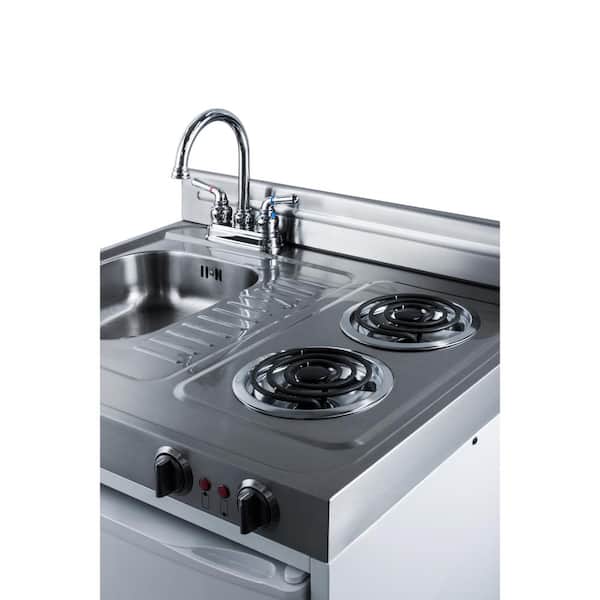Summit - 54 Wide All-in-One Kitchenette with GAS Range | ACK54GASW