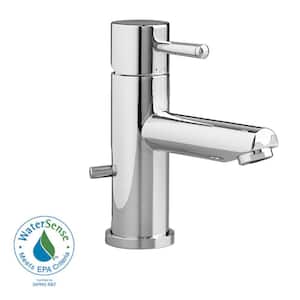 Serin Single Hole Single-Handle Low-Arc Vessel Bathroom Faucet with Speed Connect Drain in Polished Chrome