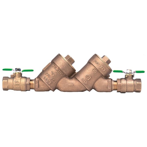 Lead-Free Double Check Valve Assembly by Zurn-Wilkins 1 in 