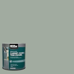 1 qt. #PPU11-15 Green Balsam Semi-Gloss Enamel Interior/Exterior Cabinet, Door & Trim Paint