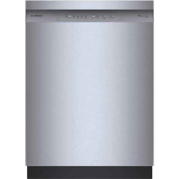 300 Series 24 in. Stainless Steel Front Control Smart Built-In Stainless Steel Tub Dishwasher, 48 dBA