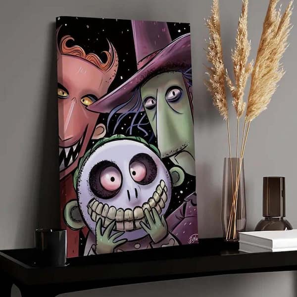 Framed Canvas Poster 