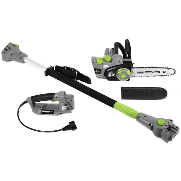 Earthwise 10 in. 6 Amp Electric 2-in-1 Convertible Pole Chainsaw