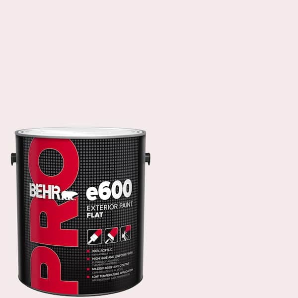 BEHR PRO 1 gal. #680C-1 Wispy Pink Flat Paint