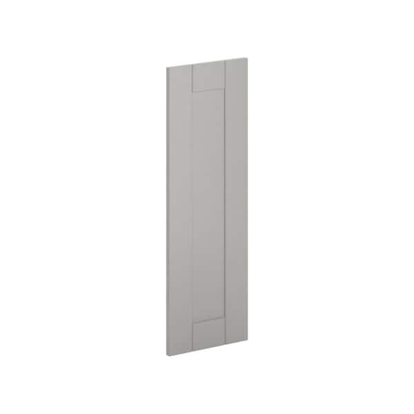 Hampton Bay 11 in. x 35.5 in. x 0.75 in. Princeton Wall Deco End Panel in Java