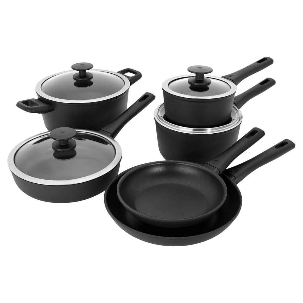 ZWILLING Madura Plus Aluminum Nonstick Cookware Set, 10 ZWILLING Madura Plus Aluminum Nonstick Cookware Set, 10
