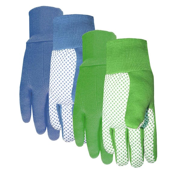 Midwest Gloves & Gear Jersey and Cotton Canvas (2-Pair Pack)