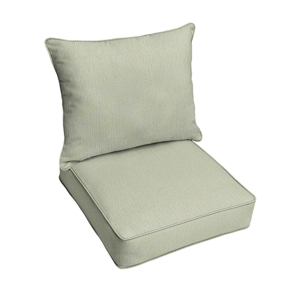 25 x 25 x 5 (2-Piece) Deep Seating Outdoor Dining Chair Cushion in Sunbrella Revive Stem price history on PriceWatchPro