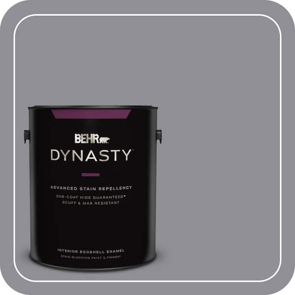 BEHR DYNASTY 1 gal. #ECC-23-2 Heather Field Eggshell Enamel Interior Stain-Blocking Paint and Primer