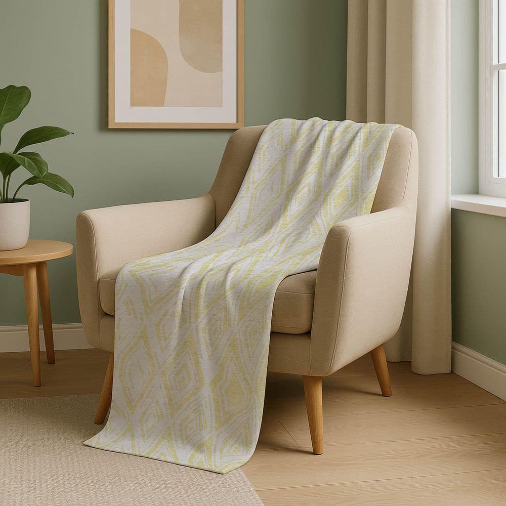 Premium Machine Washable ASB737 Yellow 50 in. x 70 in. Sherpa Throw Blanket price history on PriceWatchPro