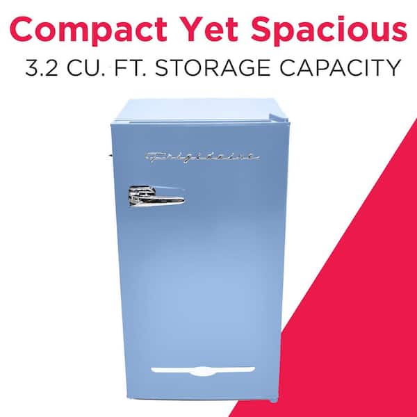 Frigidaire 3.2 cu. ft. Retro Vintage Compact Mini Fridge in