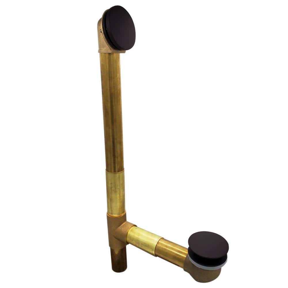 19 in. European Brass Bathtub Waste Drain Kit in Oil Rubbed Bronze price history on PriceWatchPro
