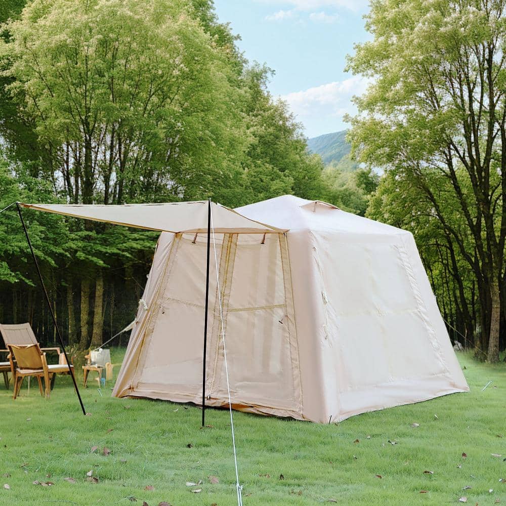 Outdoor Inflatable Tent Canopy, with a Hand Pump, Luxury Camping