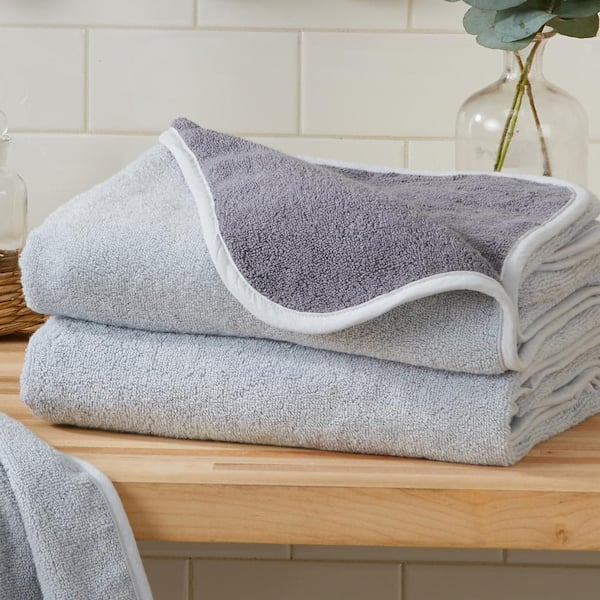 Shop Marle 100% Cotton Dobby Yarn Dyed 6 Piece Towel Set Natural, Bath  Towels