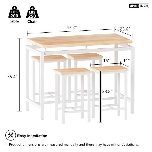 5 piece dining table online set under 200