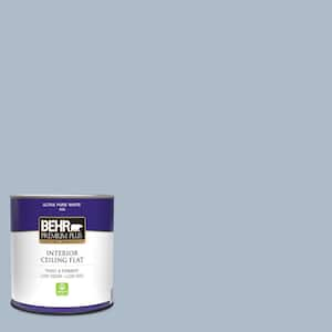 1 qt. #PPU15-16 Simply Blue Ceiling Flat Interior Paint