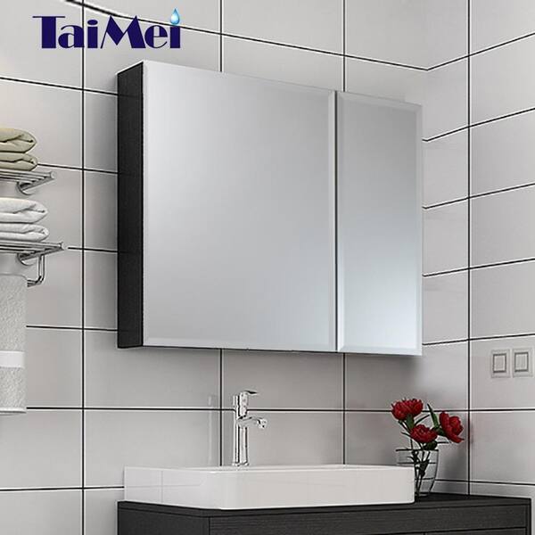 Taimei 30 In X 26 Frameless Recessed Or Surface Mount Beveled Double Mirrors Bathroom Medicine Cabinet Mmc3026 Bl The Home Depot - Frameless Bathroom Mirror Medicine Cabinet Taimei 30 In X 26 Frameless Recessed Or Surface Mount Beveled Double Mirrors Bathroom Medicine Cabinet Mmc3026 Bl The Home Depot - Frameless Bathroom Mirror Medicine Cabinet